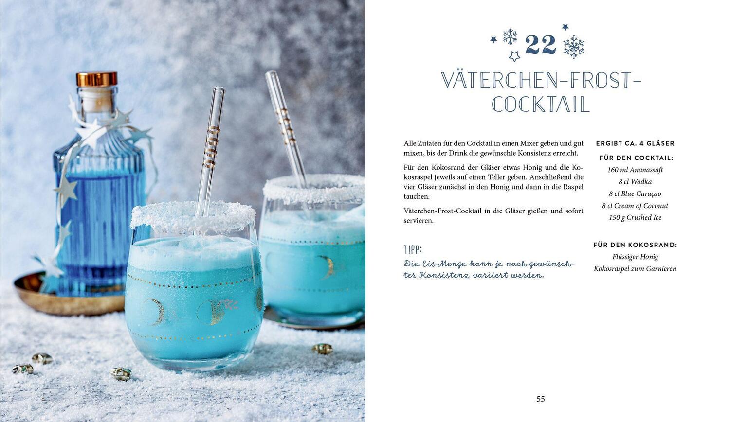 Bild: 9783756710041 | 24 Drinks bis Weihnachten | Ein kulinarischer Adventskalender | 64 S.