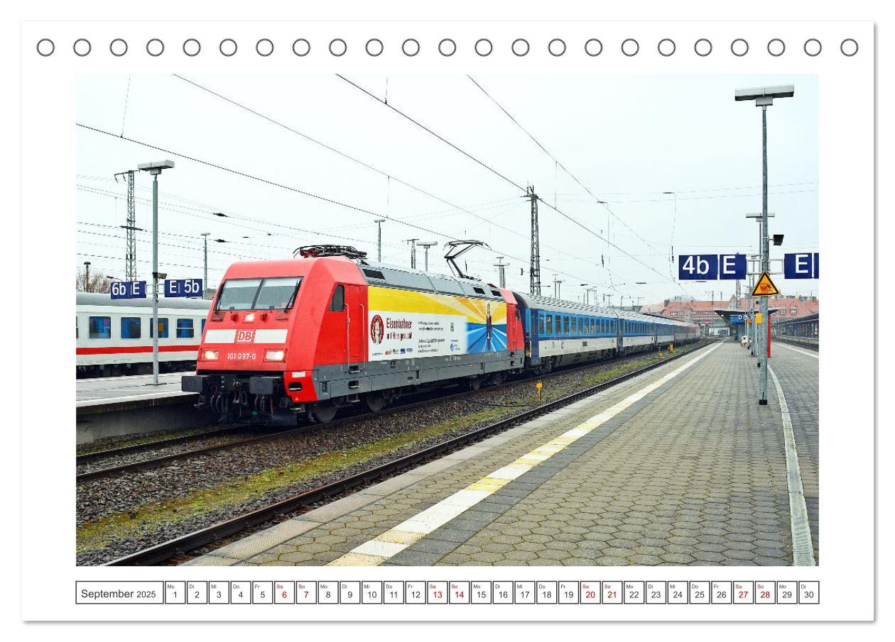 Bild: 9783457176689 | Die Baureihe 101 der Deutschen Bahn (Tischkalender 2025 DIN A5...