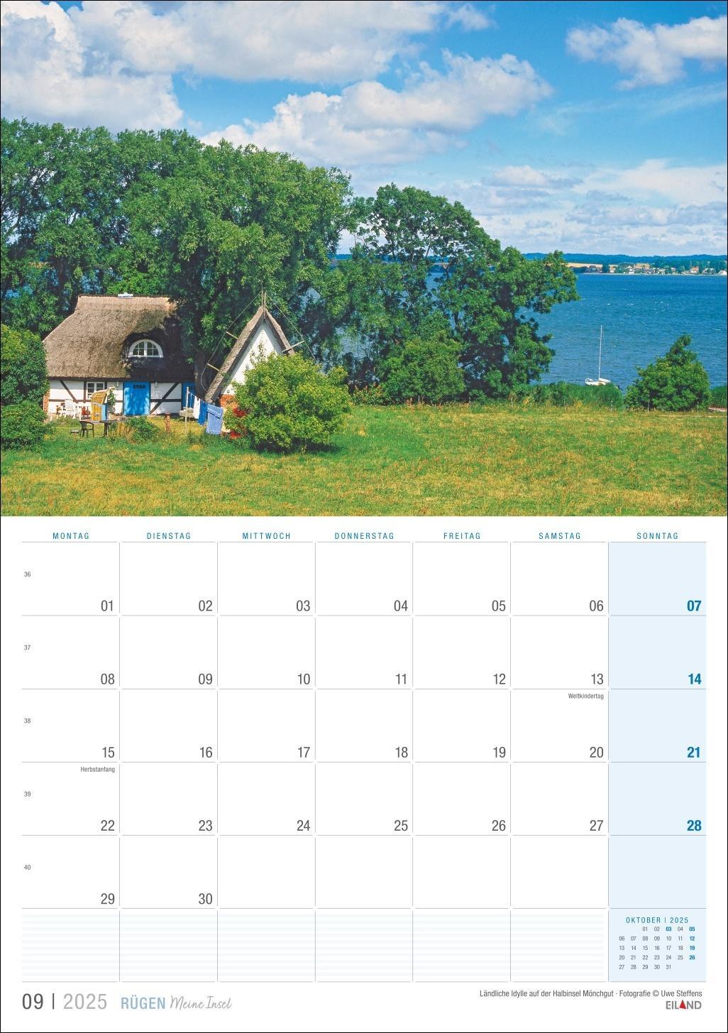 Bild: 9783964023483 | Rügen ...meine Insel Kalender 2025 | Eiland | Kalender | 13 S. | 2025