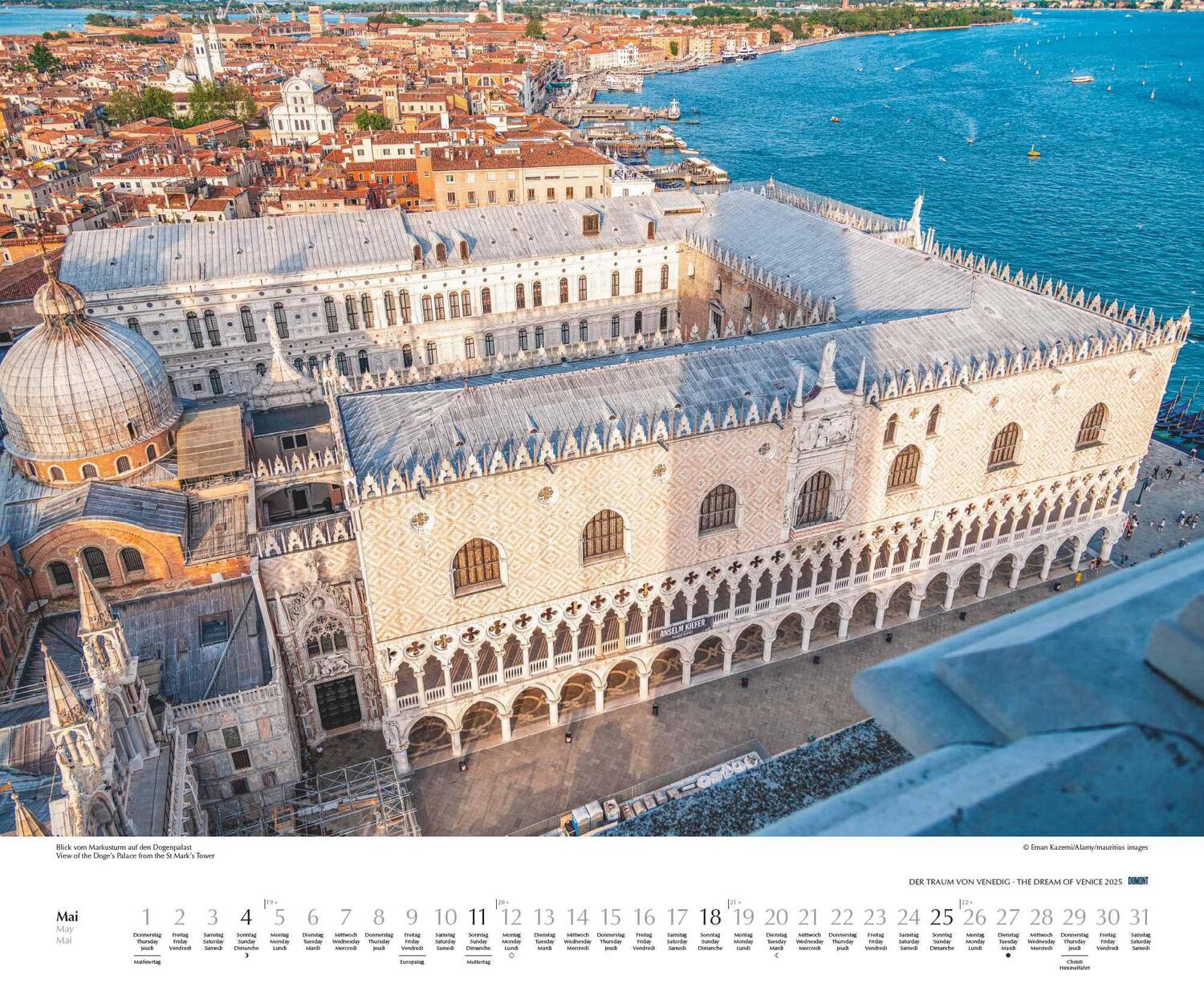 Bild: 4250809652740 | Der Traum von Venedig 2025 - Wandkalender 60,0 x 50,0 cm -...