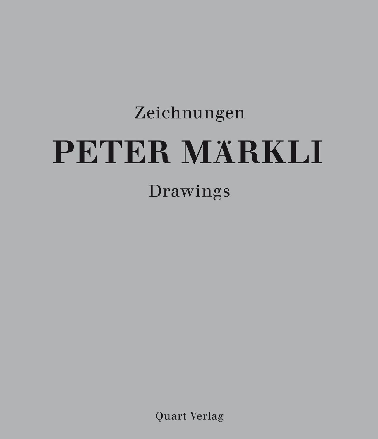 Cover: 9783037611234 | Peter Märkli - Zeichnungen/Drawings | Drawings | Fabio Don (u. a.)