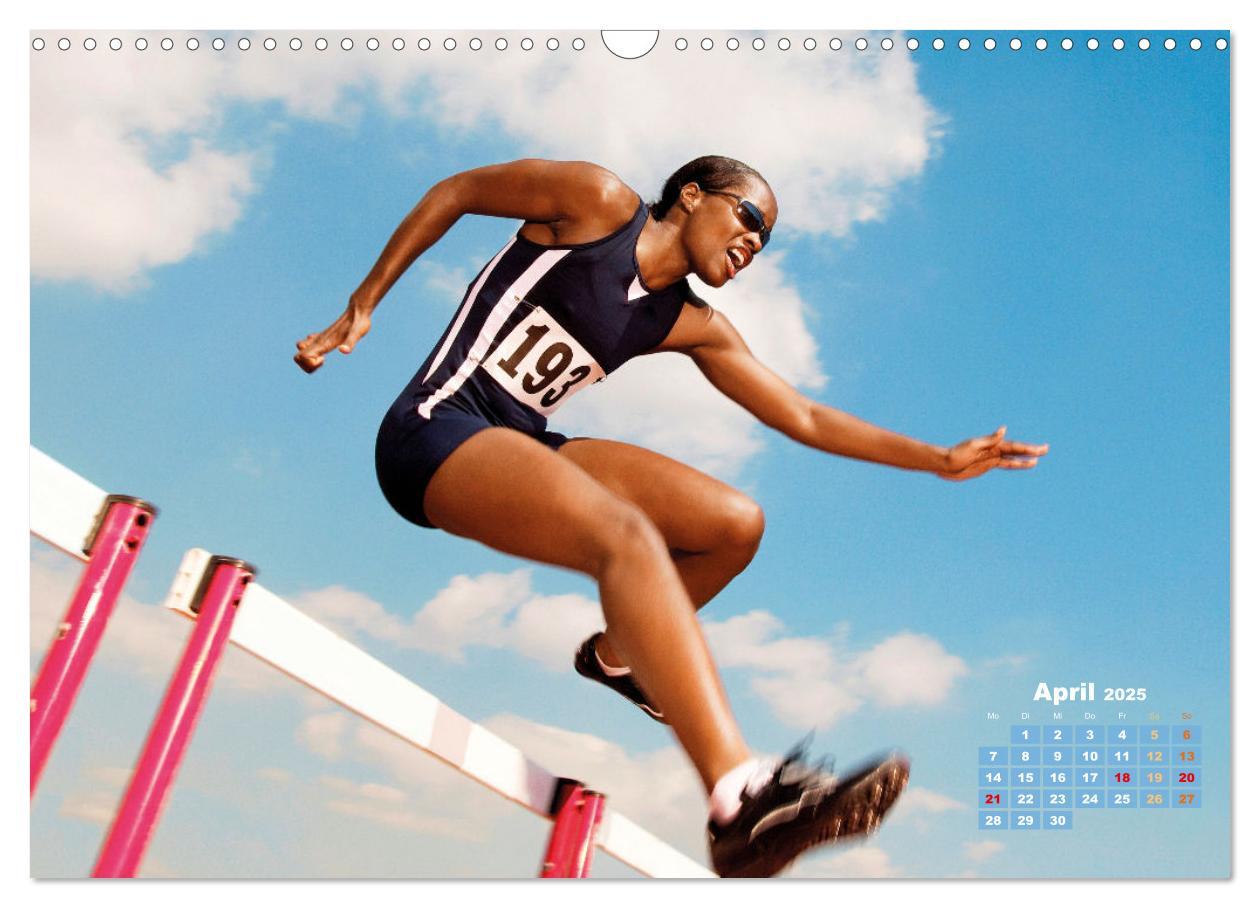 Bild: 9783383900761 | Faszination Leichtathletik: Schneller, höher, weiter (Wandkalender...