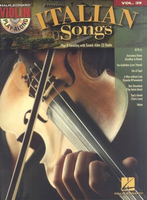 Cover: 884088881672 | Italian Songs | Violin Play-Along Volume 39 | Taschenbuch | Buch + CD