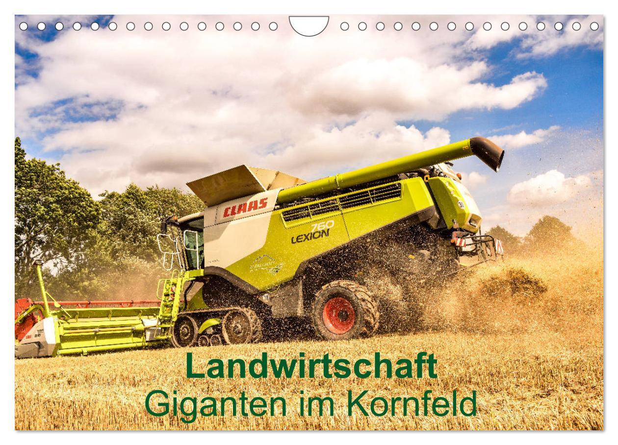 Cover: 9783435239085 | Landwirtschaft - Giganten im Kornfeld (Wandkalender 2025 DIN A4...