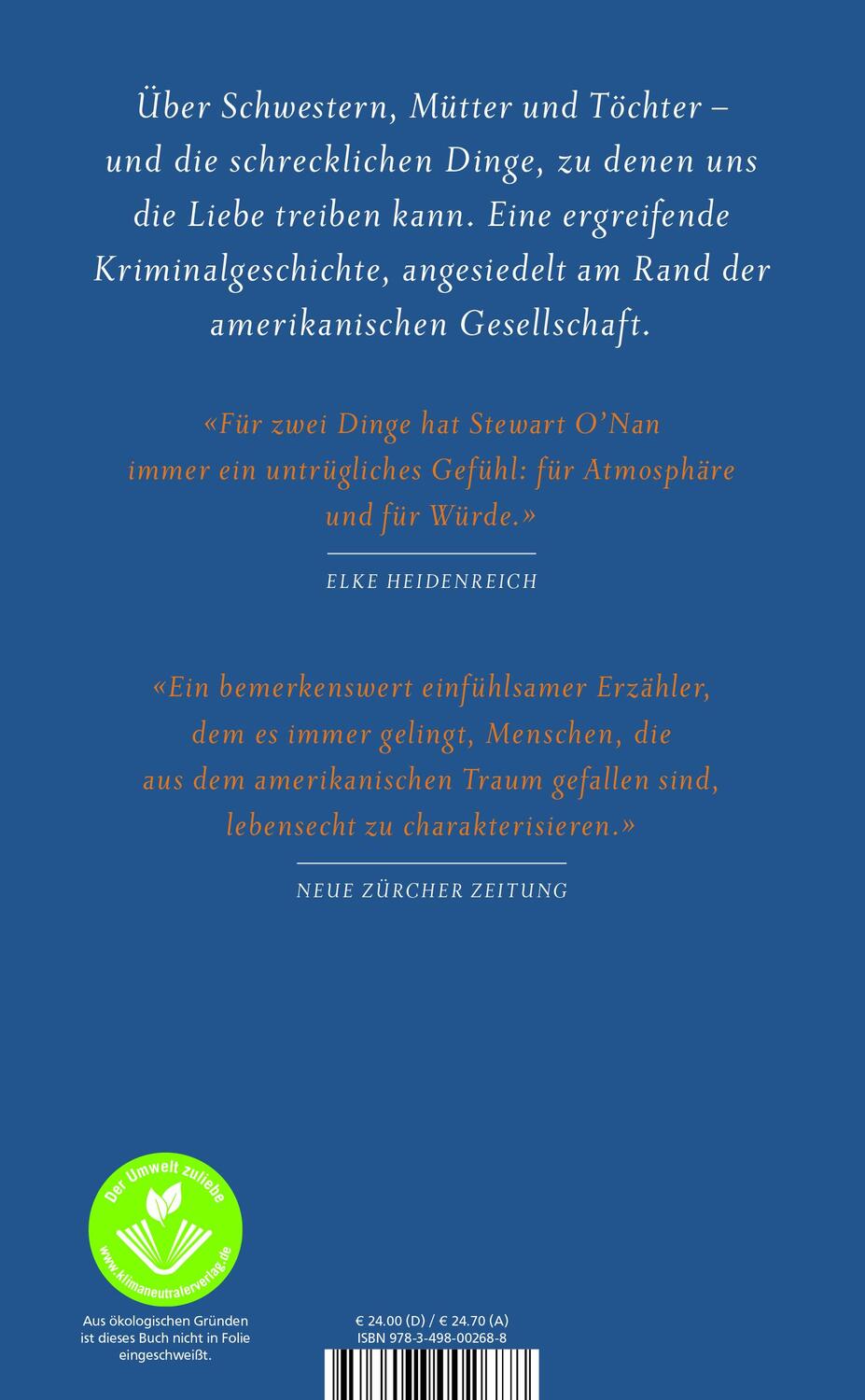 Rückseite: 9783498002688 | Ocean State | Stewart O'Nan | Buch | Deutsch | 2022 | Rowohlt