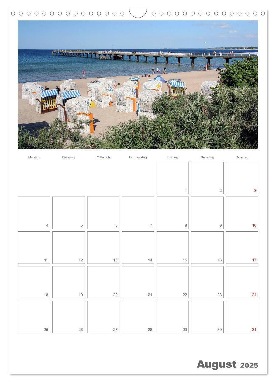 Bild: 9783457023075 | Timmendorfer Strand (Wandkalender 2025 DIN A3 hoch), CALVENDO...