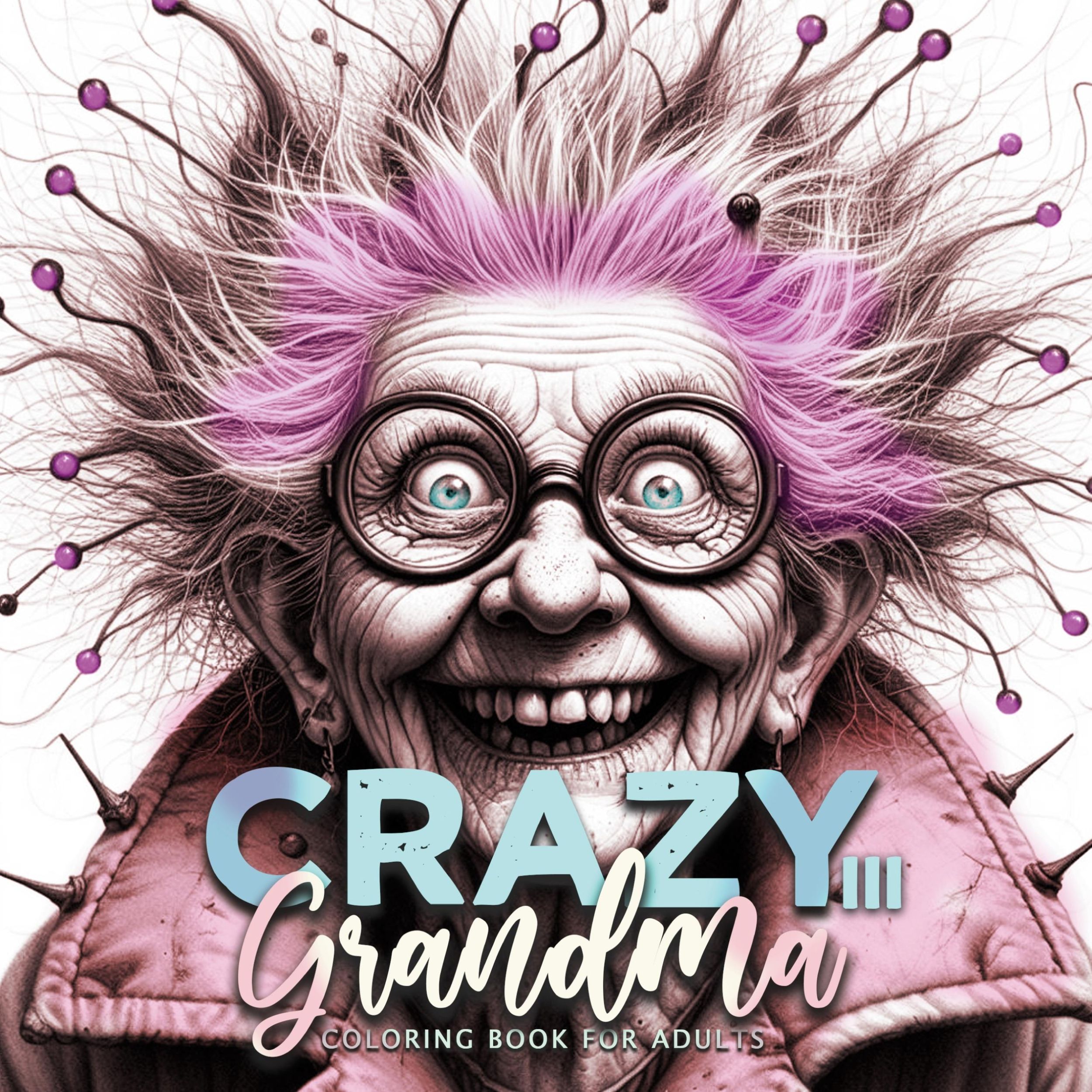 Cover: 9783759805959 | Crazy Grandma Coloring Book for Adults 3 | Monsoon Publishing | Buch