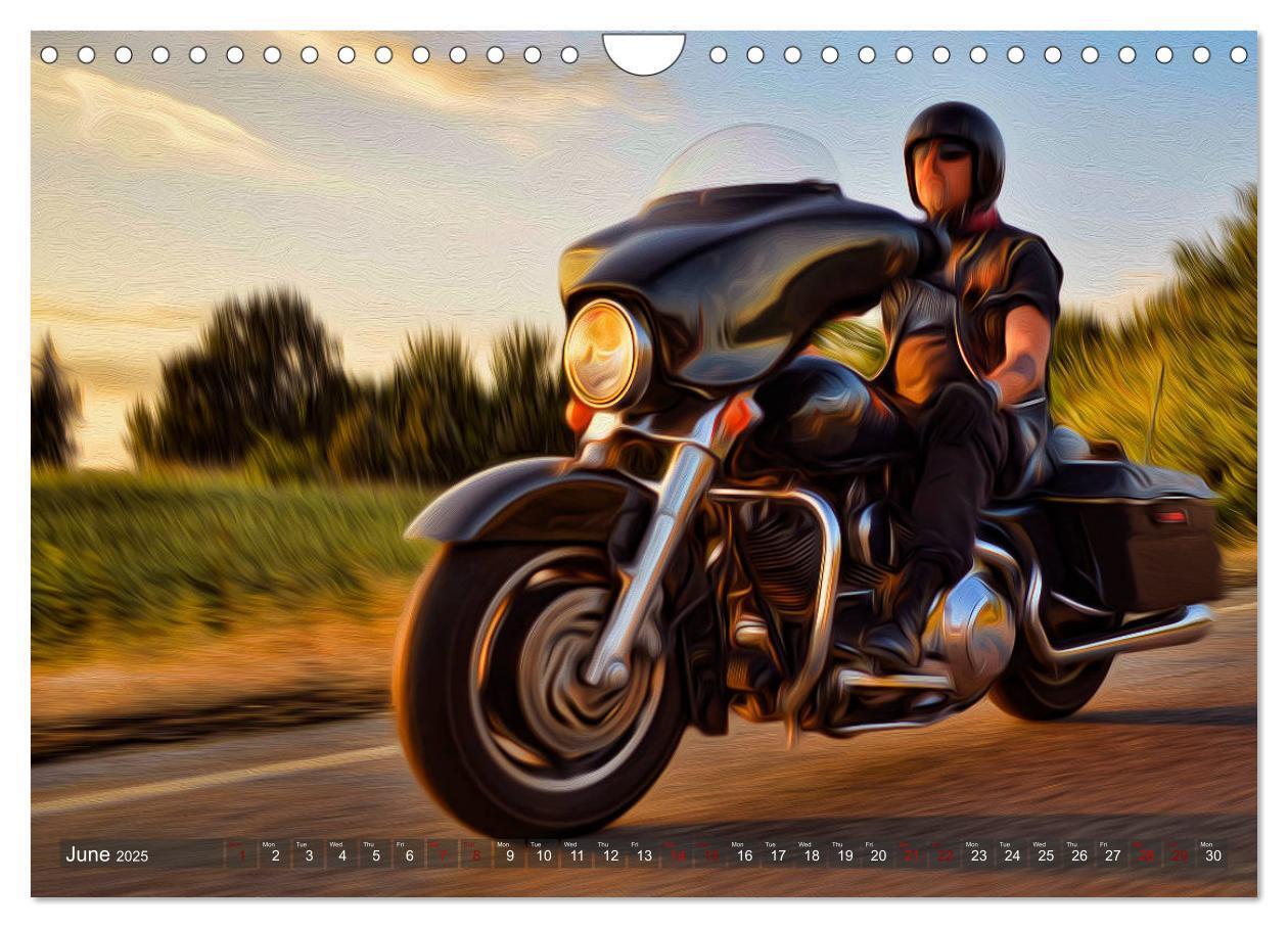 Bild: 9781325948840 | Images of Harley Davidson (Wall Calendar 2025 DIN A4 landscape),...