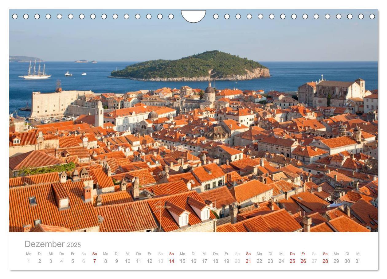 Bild: 9783435737468 | Kroatische Adriaküste (Wandkalender 2025 DIN A4 quer), CALVENDO...