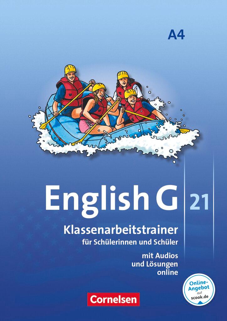 Cover: 9783060322503 | English G 21. Ausgabe A 4. Klassenarbeitstrainer mit Audios und...