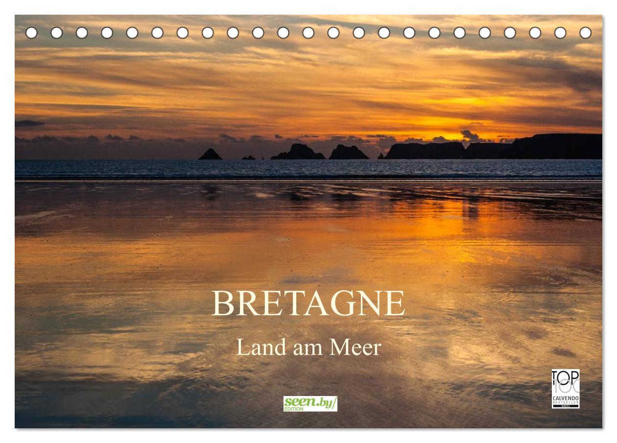 Cover: 9783435802371 | Bretagne - Land am Meer (Tischkalender 2025 DIN A5 quer), CALVENDO...