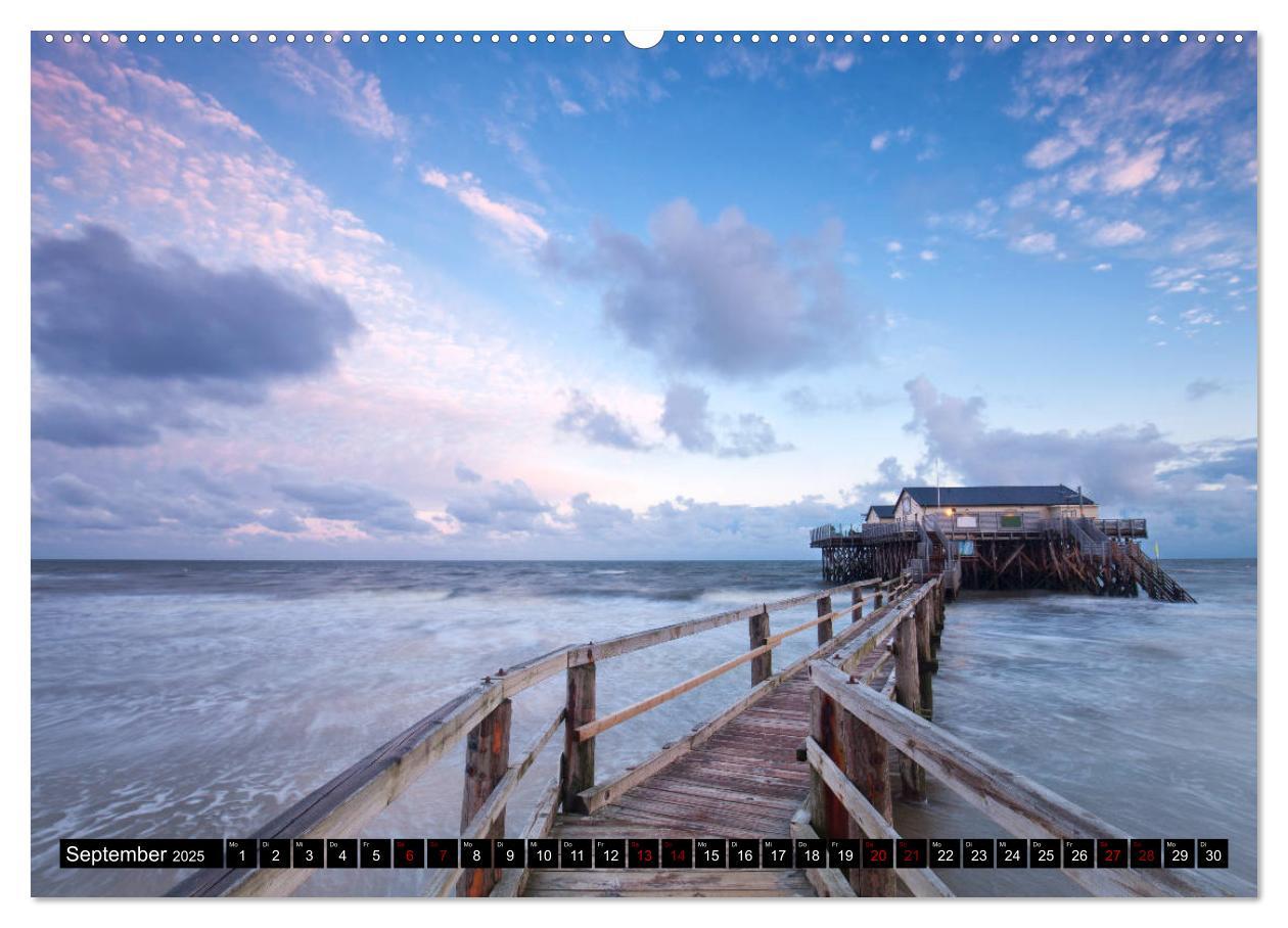 Bild: 9783435218455 | Sankt Peter Ording Sandstrand (Wandkalender 2025 DIN A2 quer),...