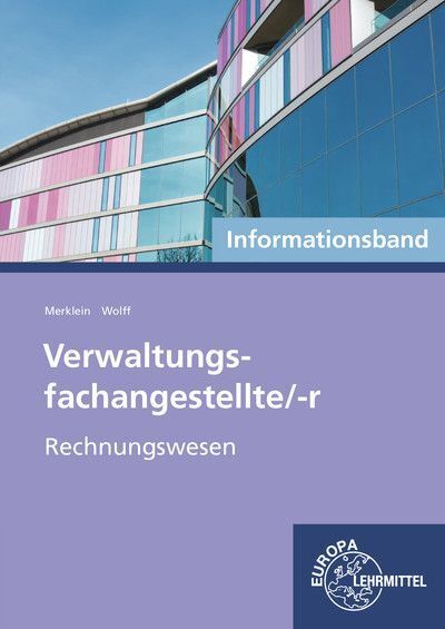 Cover: 9783808547809 | Verwaltungsfachangestellte/-r - Rechnungswesen | Informationsband