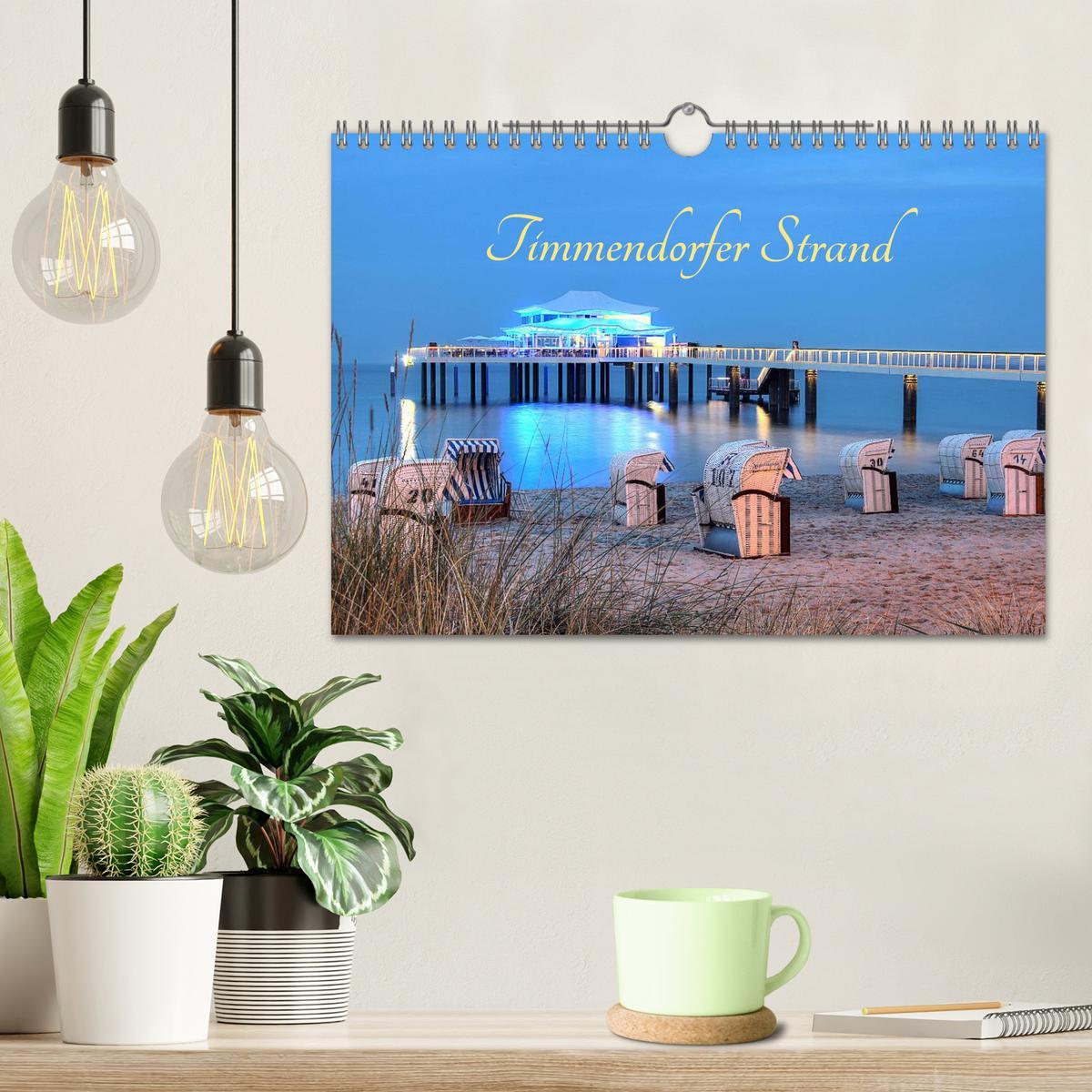 Bild: 9783435605811 | Timmendorfer Strand (Wandkalender 2025 DIN A4 quer), CALVENDO...