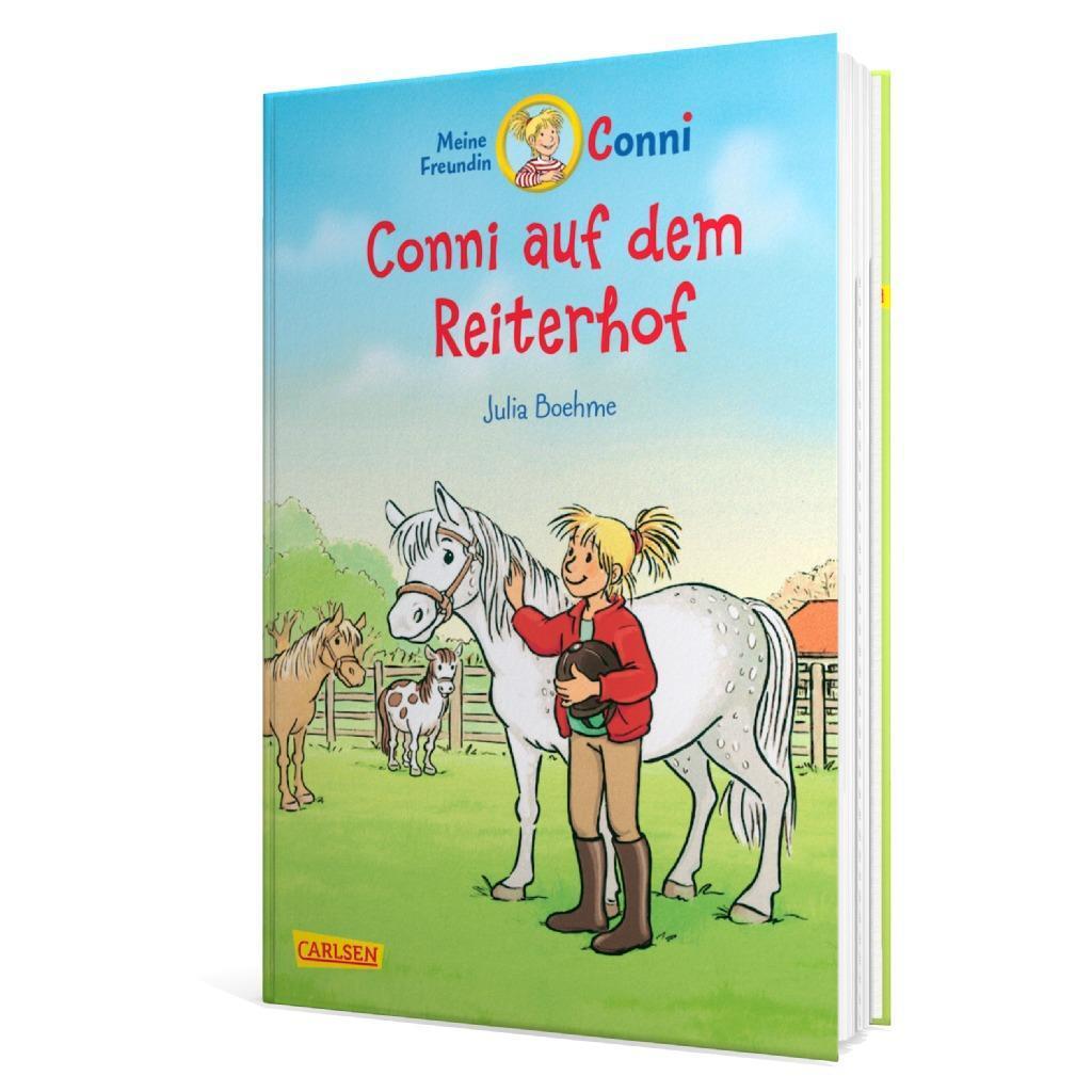 Bild: 9783551558510 | Conni auf dem Reiterhof (farbig illustriert) | Julia Boehme | Buch