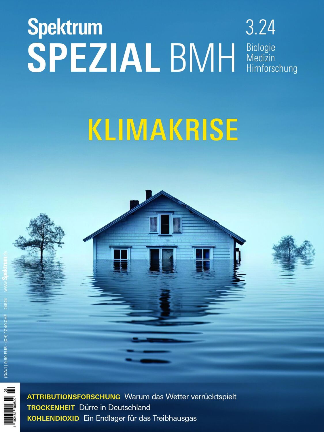 Cover: 9783958928534 | Spektrum Spezial BMH 3/2024 - Klimakrise | Wissenschaft (u. a.) | Buch