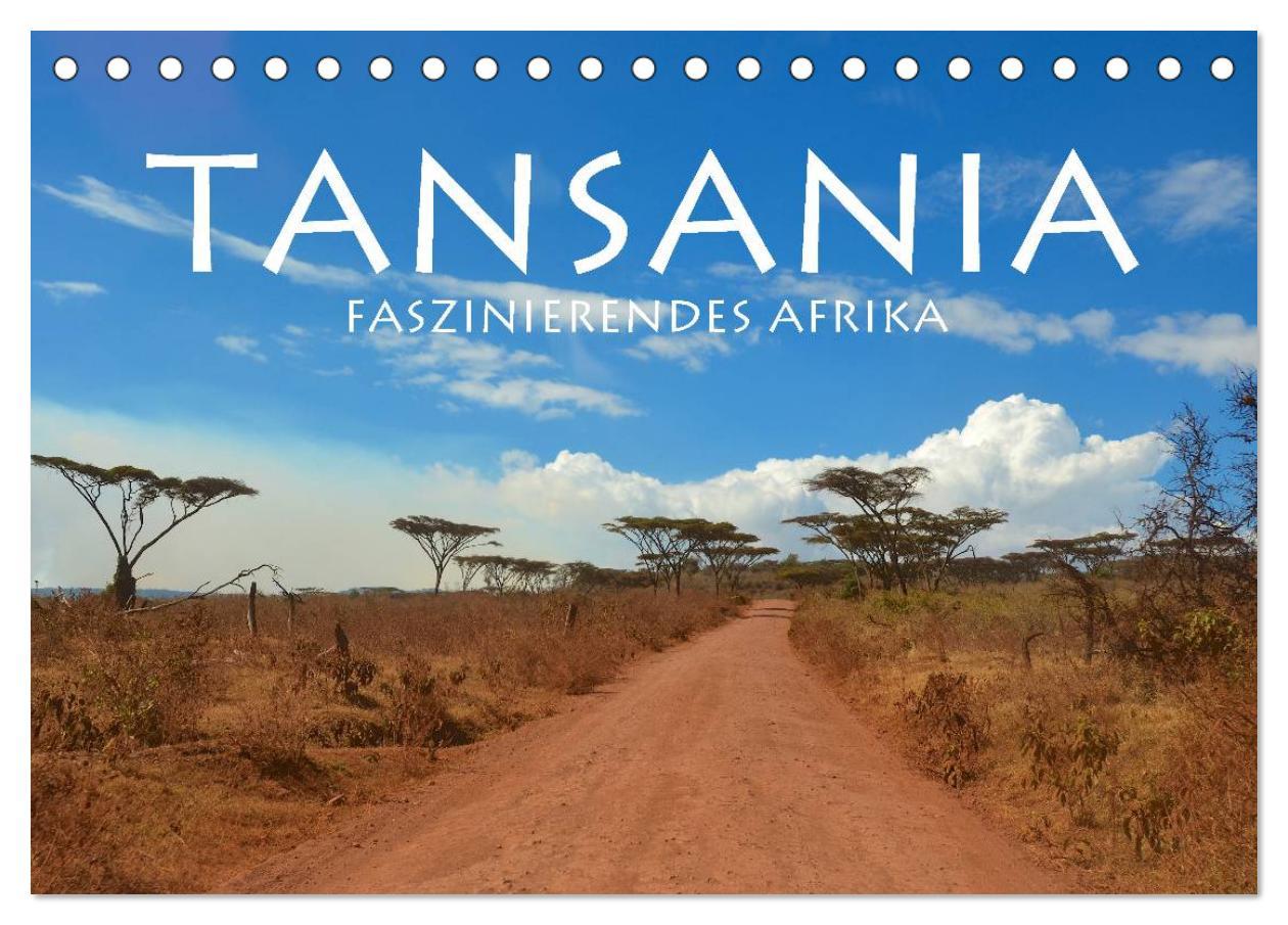 Cover: 9783435526079 | Tansania - Faszinierendes Afrika (Tischkalender 2025 DIN A5 quer),...