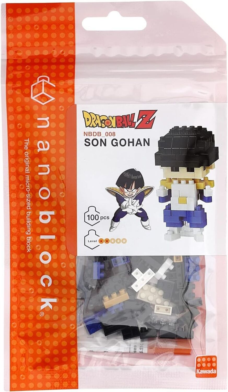 Cover: 4972825213476 | Nanoblock - Dragonball Z - Son Gohan - 100 Teile | Nanoblock