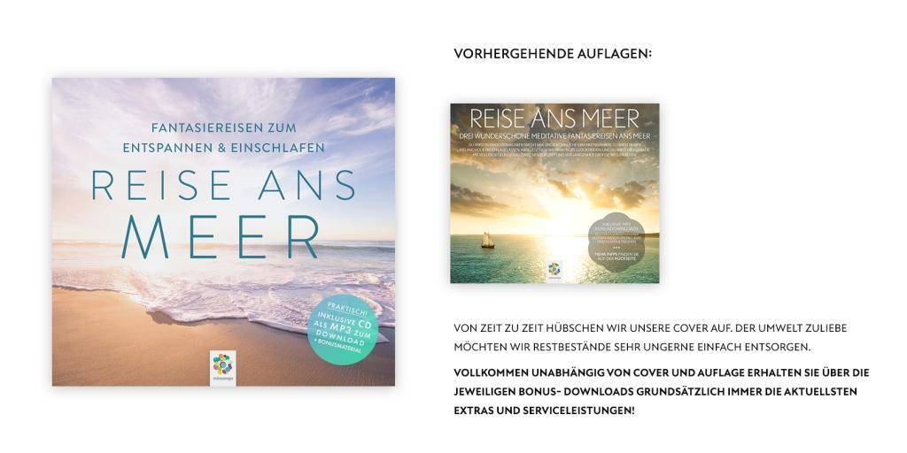 Bild: 9783906837031 | REISE ANS MEER | Drei wunderschöne meditative Fantasiereisen ans Meer