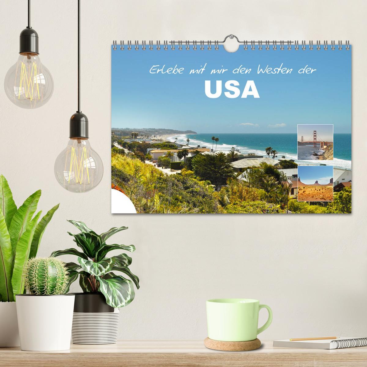 Bild: 9783435111473 | Erlebe mit mir den Westen der USA (Wandkalender 2025 DIN A4 quer),...