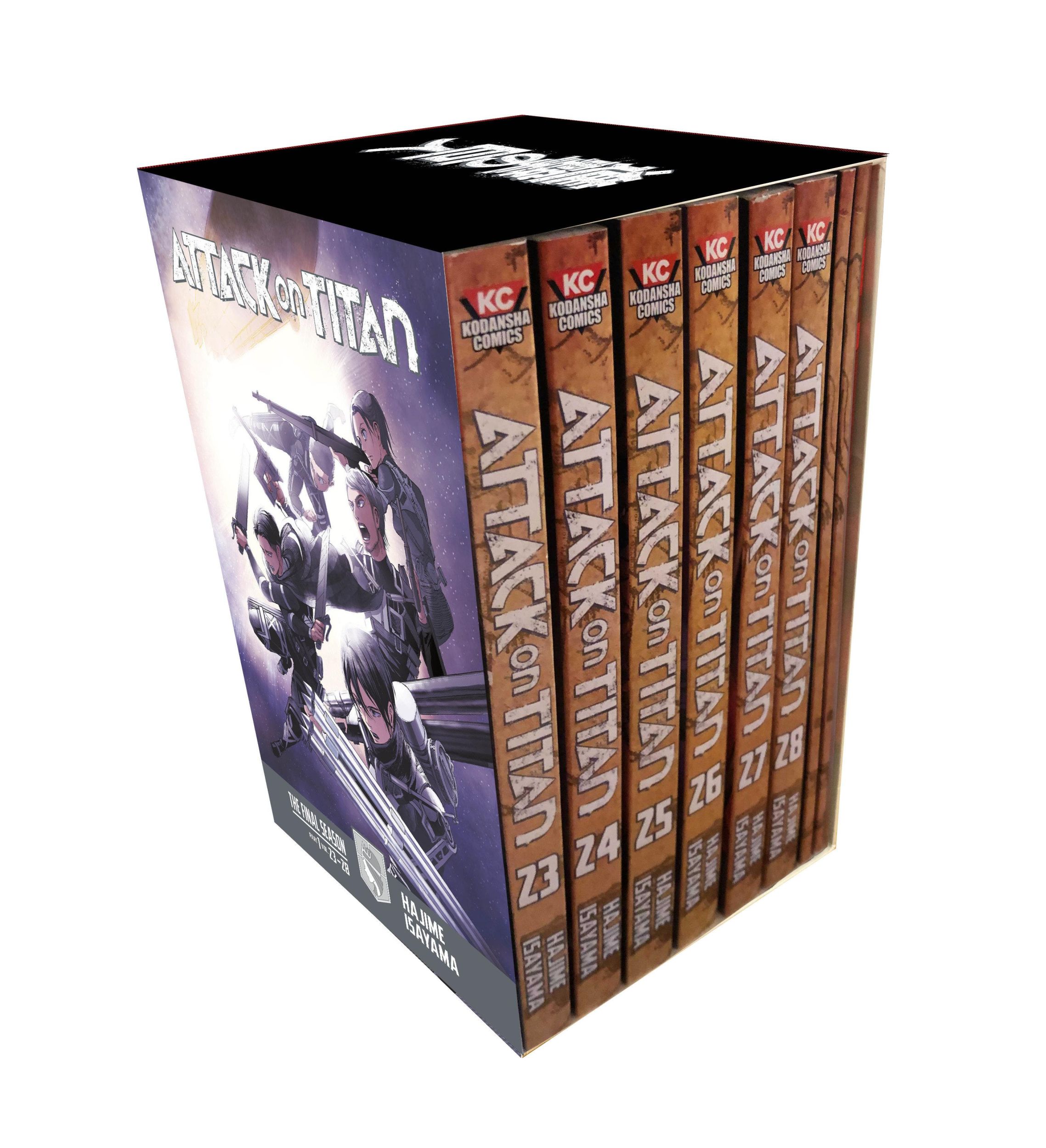 Cover: 9781646513840 | Attack on Titan The Final Season Part 1 Manga Box Set | Hajime Isayama