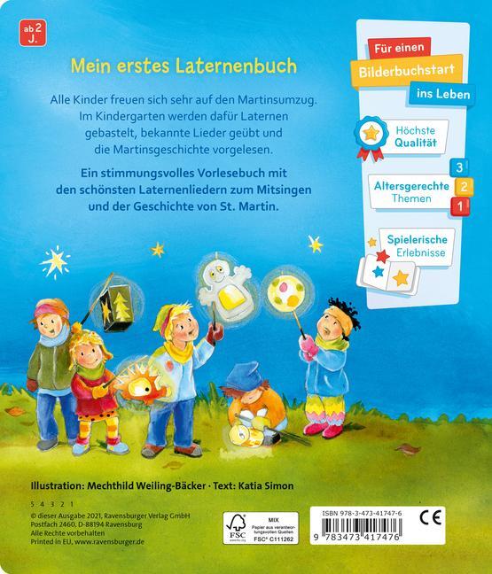 Bild: 9783473417476 | Laterne, Laterne | Katia Simon | Buch | 24 S. | Deutsch | 2021