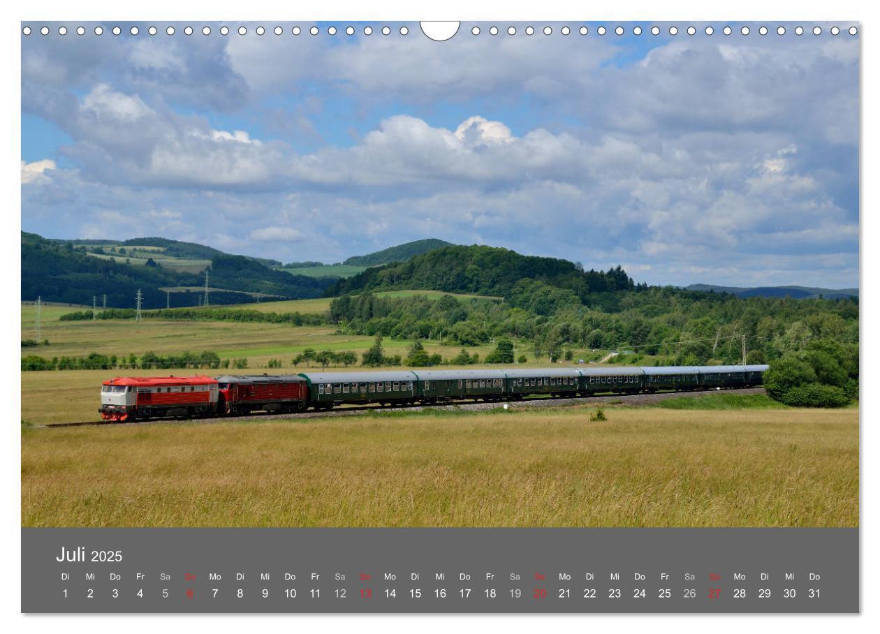 Bild: 9783435647705 | Eisenbahn Kalender 2025 - Oberlausitz und Nachbarländer...