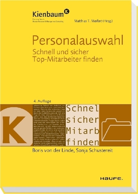 Cover: 9783648003367 | Personalauswahl | Schnell und sicher Top-Mitarbeiter finden | Buch