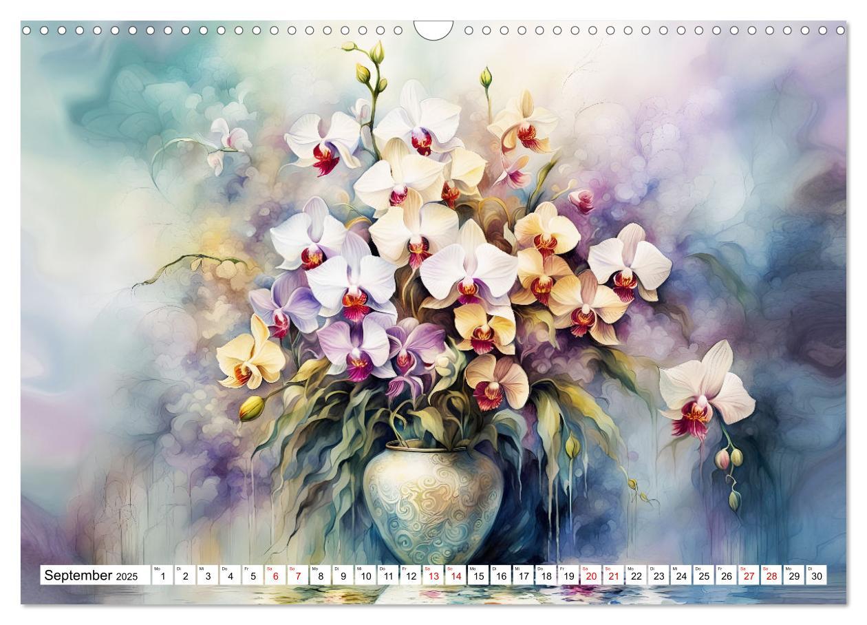 Bild: 9783383811081 | Blumenbuketts (Wandkalender 2025 DIN A3 quer), CALVENDO Monatskalender