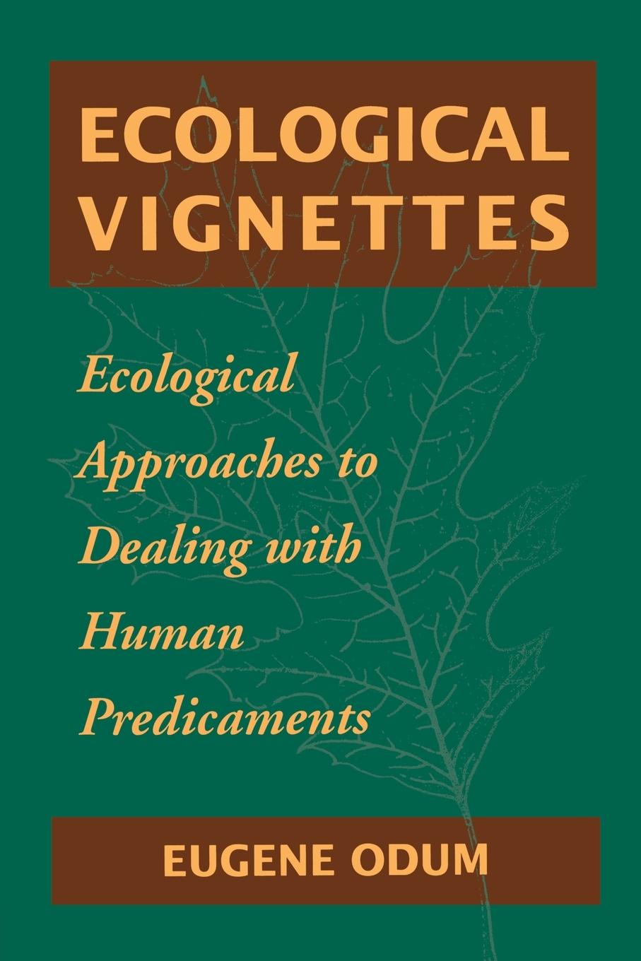 Cover: 9789057025228 | Ecological Vignettes | Eugene P Odum | Taschenbuch | Englisch | 1998