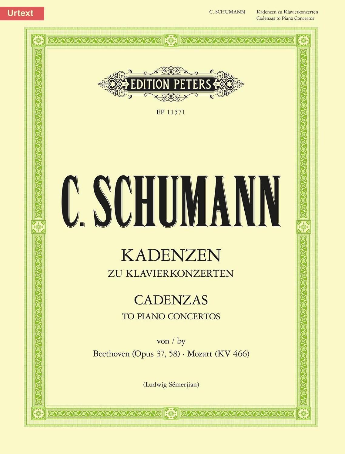 Cover: 9790014133337 | Kadenzen zu Klavierkonzerten - von Beethoven (Opus 37, Opus 58) und...