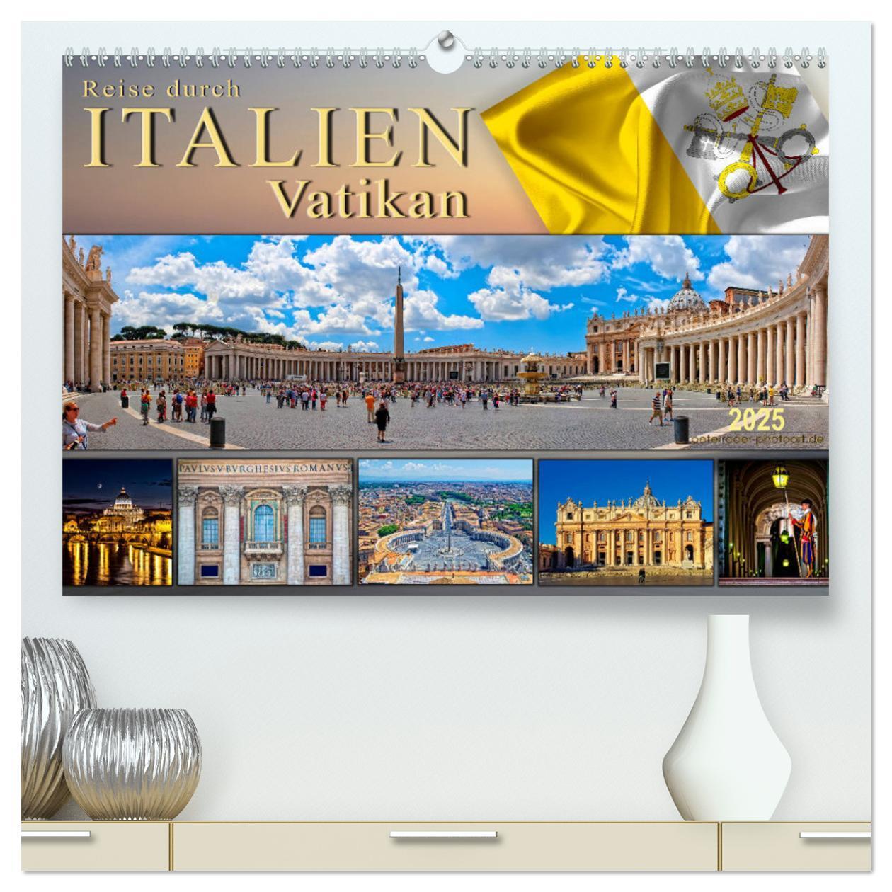 Cover: 9783435448371 | Reise durch Italien Vatikan (hochwertiger Premium Wandkalender 2025...