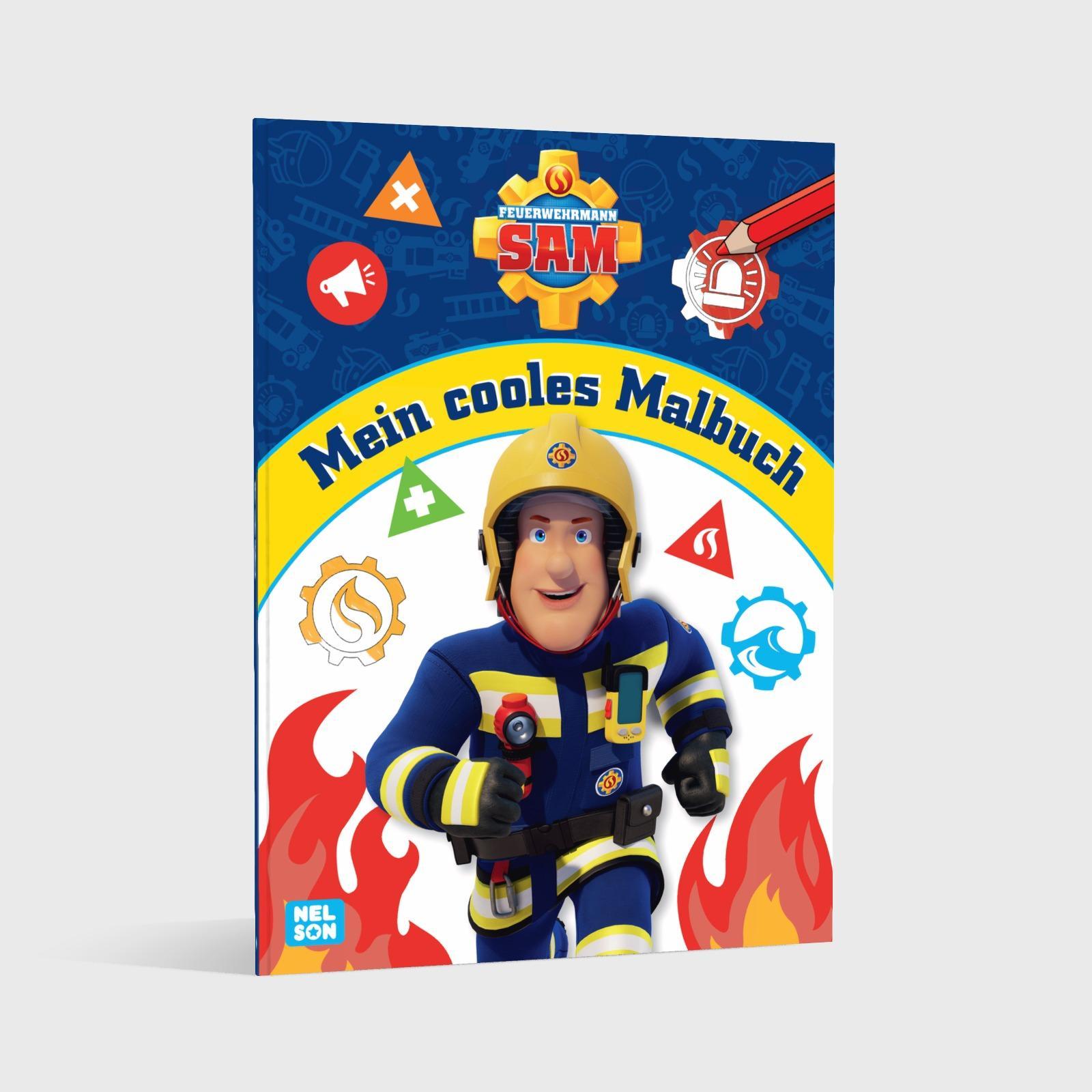 Bild: 9783845127699 | Feuerwehrmann Sam: Mein cooles Malbuch | Taschenbuch | 64 S. | Deutsch