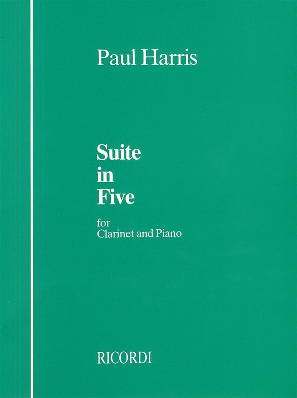 Cover: 9790570022717 | Suite In Five Cl + Pf | Paul Harris | OTHER | 2003 | Ricordi London