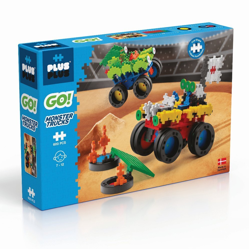 Cover: 5710409106009 | 600 Kreativ Bausteine GO! Monster Trucks | Stück | 2022 | Plus-Plus