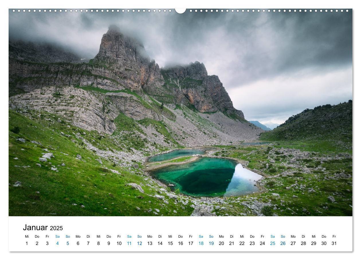 Bild: 9783435283286 | Albanien - Europas geheimes Paradies (Wandkalender 2025 DIN A2...