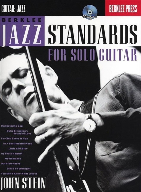 Cover: 884088646677 | Berklee Jazz Standards for Solo Guitar Book/Online Audio | John Stein