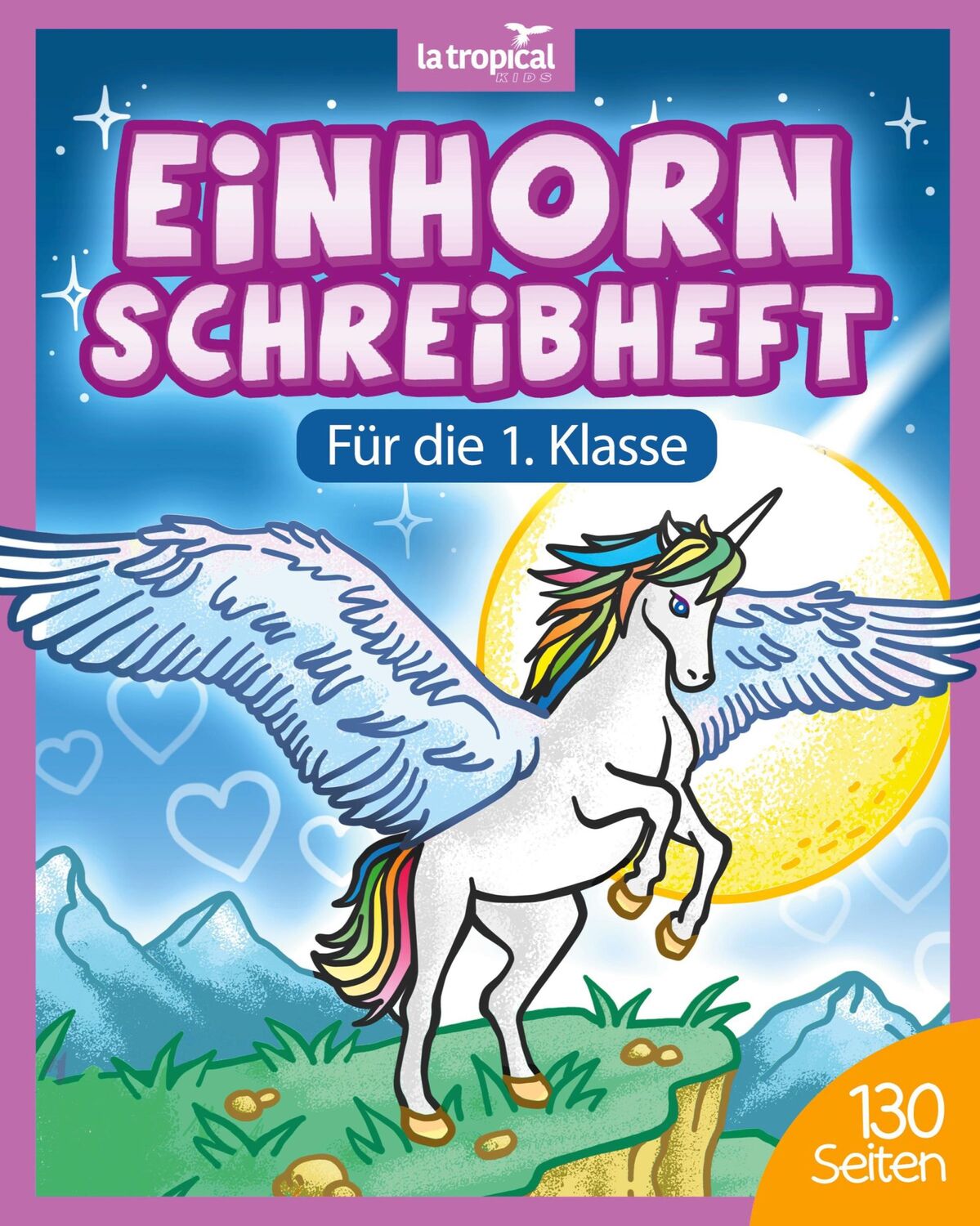 Cover: 9783969080221 | Einhorn Schreibheft für die 1. Klasse | David Ludwig | Taschenbuch