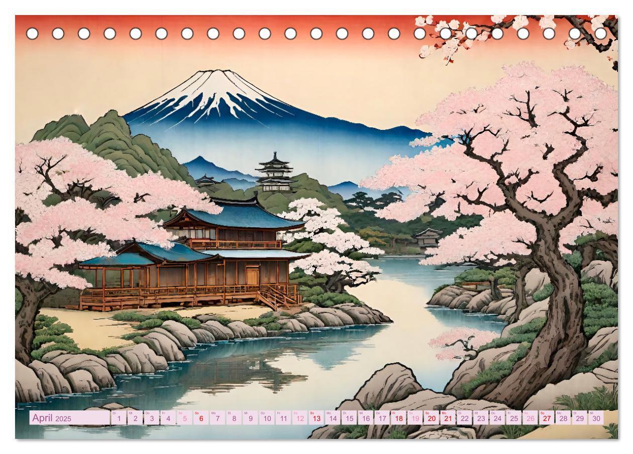 Bild: 9783383825026 | Hanami in Japan (Tischkalender 2025 DIN A5 quer), CALVENDO...