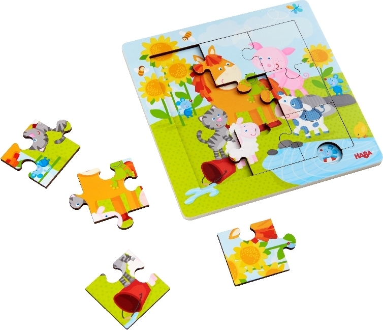 Cover: 4010168235103 | Rahmenpuzzle - Tierfreunde | Spiel | Deutsch | 2018 | HABA