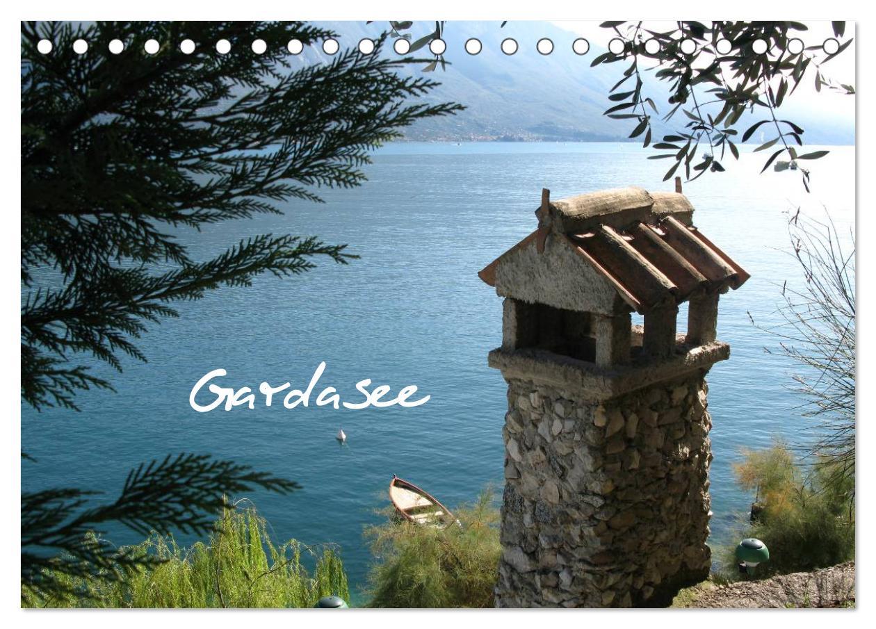 Cover: 9783435785988 | Gardasee (Tischkalender 2025 DIN A5 quer), CALVENDO Monatskalender