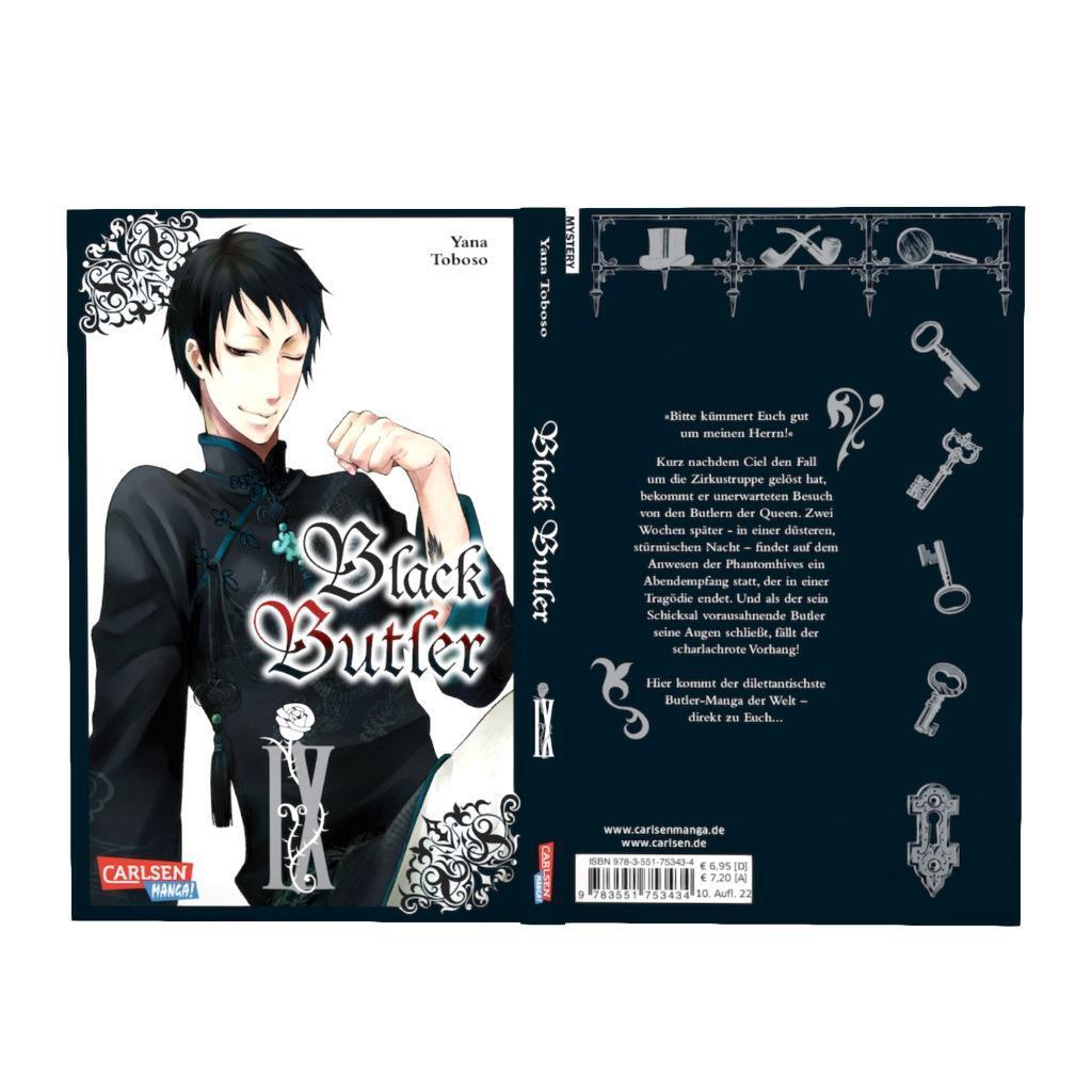 Bild: 9783551753434 | Black Butler 09 | Yana Toboso | Taschenbuch | Black Butler | 178 S.