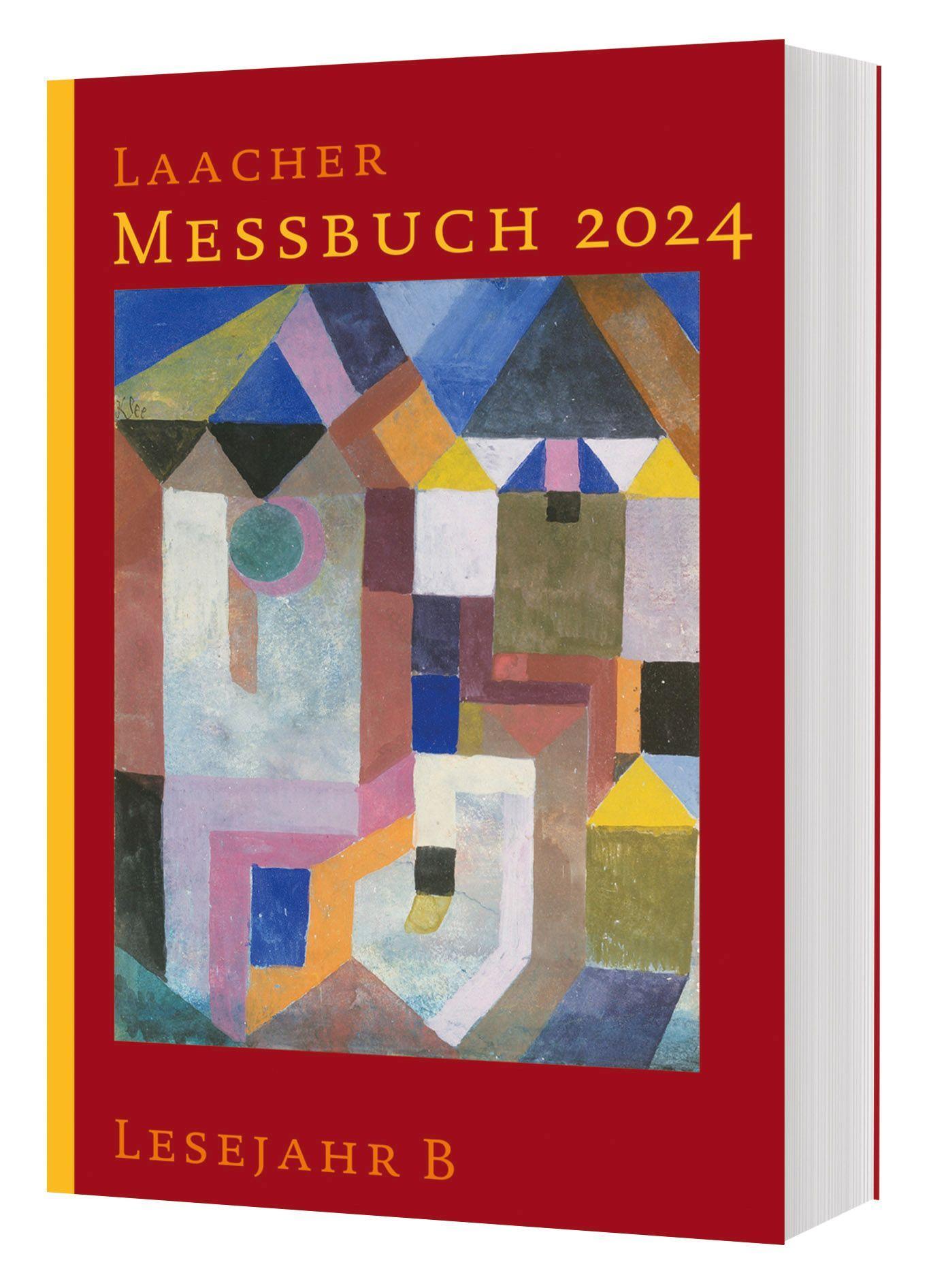 Cover: 9783460202481 | Laacher Messbuch LJ B 2024 / Broschur | Bibelwerk (u. a.) | Buch