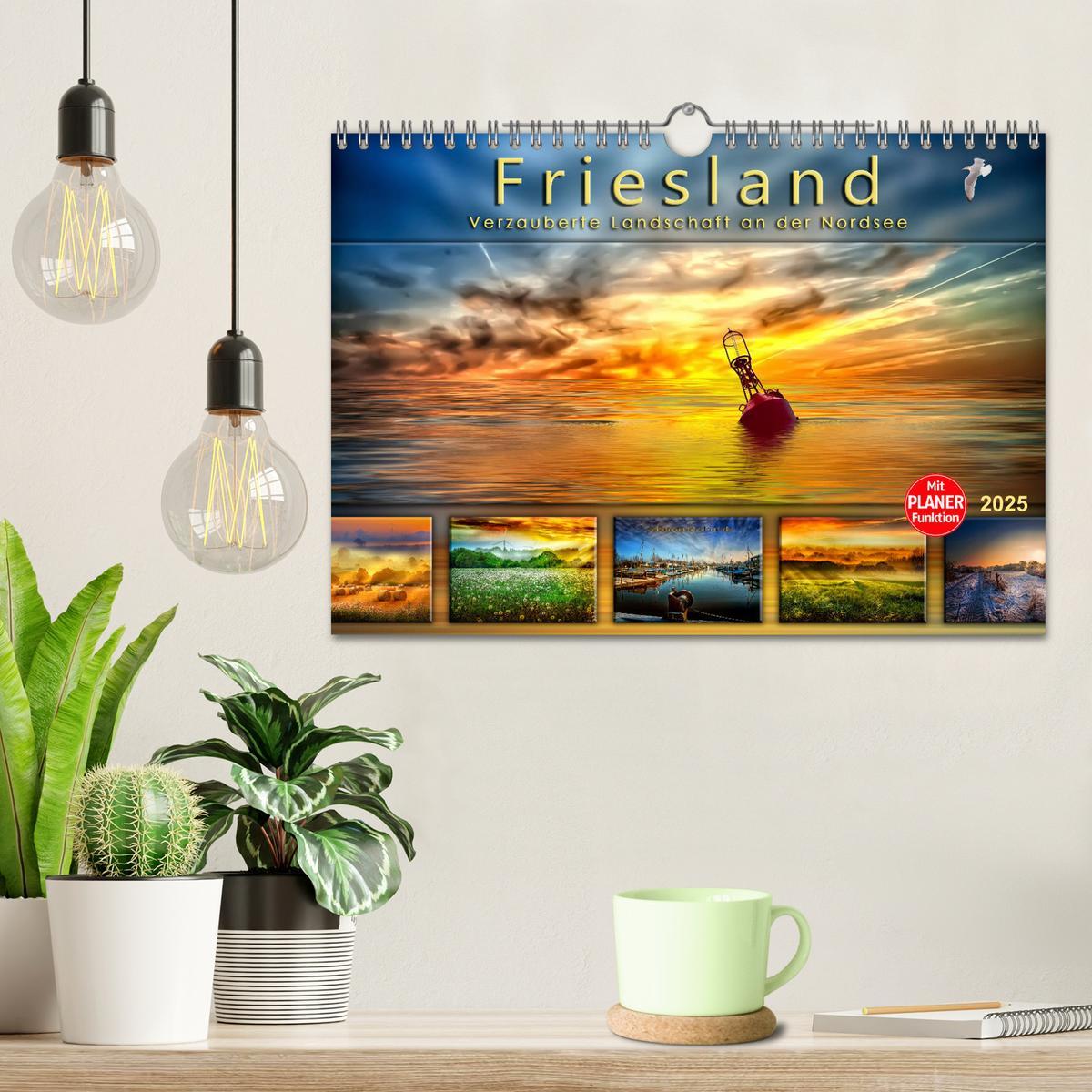 Bild: 9783435792191 | Friesland, verzauberte Landschaft an der Nordsee (Wandkalender 2025...