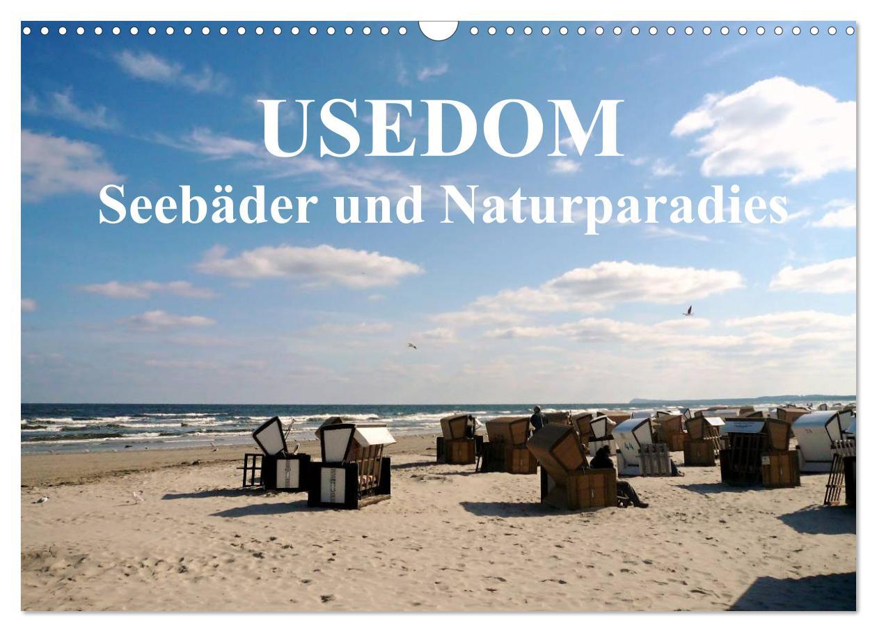 Cover: 9783435663149 | USEDOM - Seebäder und Naturparadies (Wandkalender 2025 DIN A3...