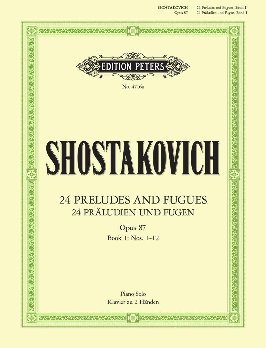 Cover: 9790014031398 | 24 Preludes and Fugues Op. 87 for Piano | Sheet | Taschenbuch | 2022