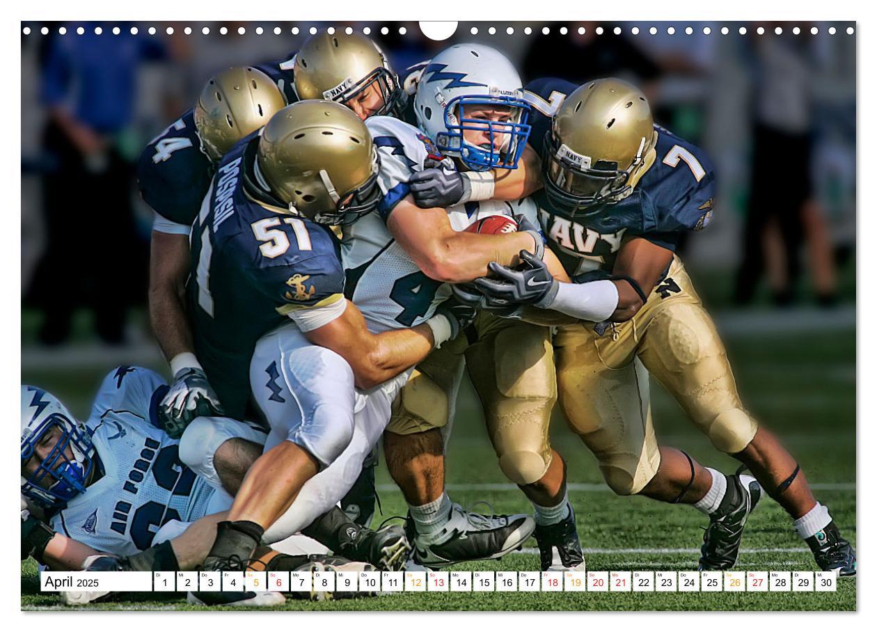 Bild: 9783383933059 | American Football - mein Sport (Wandkalender 2025 DIN A3 quer),...