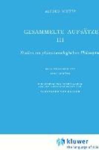 Cover: 9789024711697 | Gesammelte Aufsätze III | Studien zur phänomenologischen Philosophie