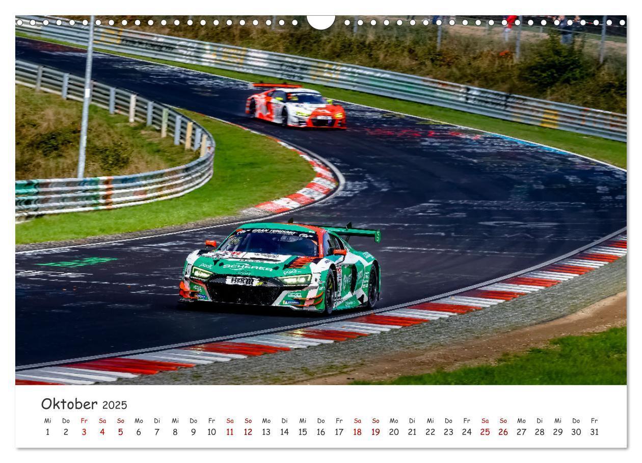 Bild: 9783383927072 | Nüburgring Langstrecken Serie 2025 (Wandkalender 2025 DIN A3 quer),...