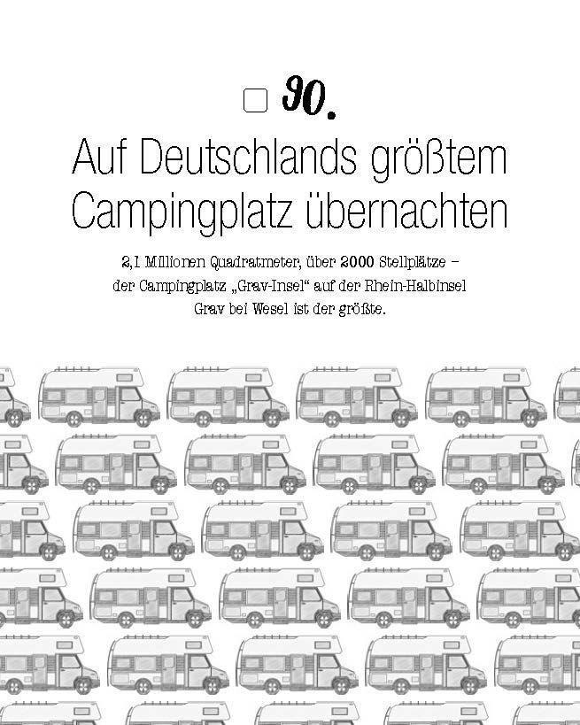 Bild: 9783966641906 | Die Bucket List für Camper | Uli Böckmann | Taschenbuch | Deutsch